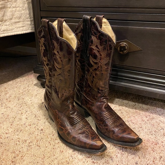 CORRAL Women’s Vegas Marble Cowboy Boots - Picture 1 of 9